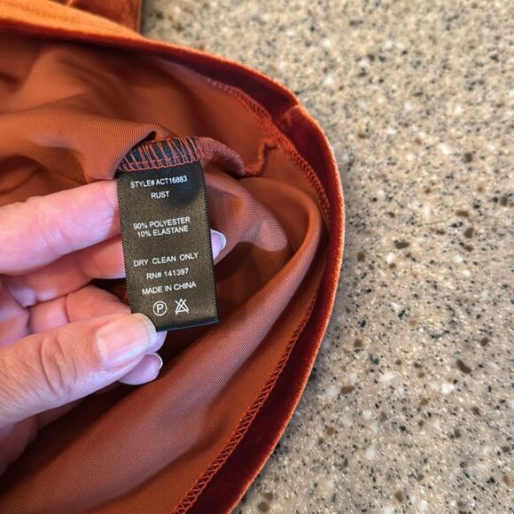 ASTR THE LABEL Vanya Velvet Ruched Sleeve Top - Picture 10 of 10